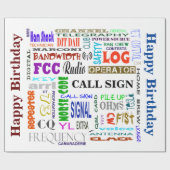 De Samenwerkingsomslag van het Korakje van het Rad Cadeaupapier (Vlak)