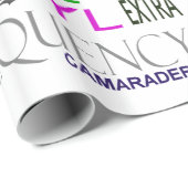 De Samenwerkingsomslag van het Korakje van het Rad Cadeaupapier (Rol Hoek)