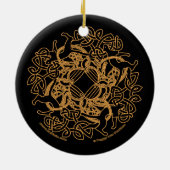 De Samhain Katten Celtic Ornament (Achterkant)