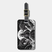 De samoerai en de draken bagagelabel (Voorkant verticaal)