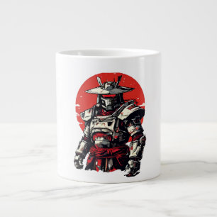 De samoerai grote koffiekop