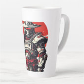 De samoerai latte mok (Rechterhoek)