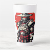 De samoerai latte mok (Voorkant)