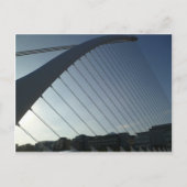 De Samuel Beckett Bridge Briefkaart (Voorkant)
