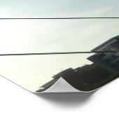 De Samuel Beckett Bridge, Dublin Poster (Hoek)