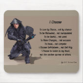 De Samurai-code MousePad Muismat (Voorkant)