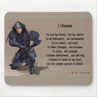 De Samurai-code MousePad Muismat