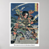 De samurai-strijders van Katsukawa, Shuntei Poster (Voorkant)