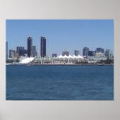 De San Diego Skyline Poster (Voorkant)