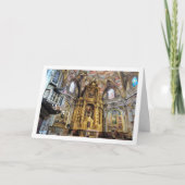 De San Nicolás-kerk in de stad Valencia Kaart (Voorkant)