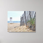 De Sand Dune Beaches of Montauk, NY Canvas Afdruk (Voorkant)