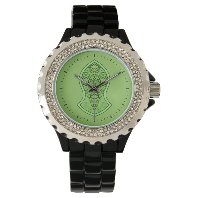 De sandaal van de profeet (groen) horloge (Voorkant)