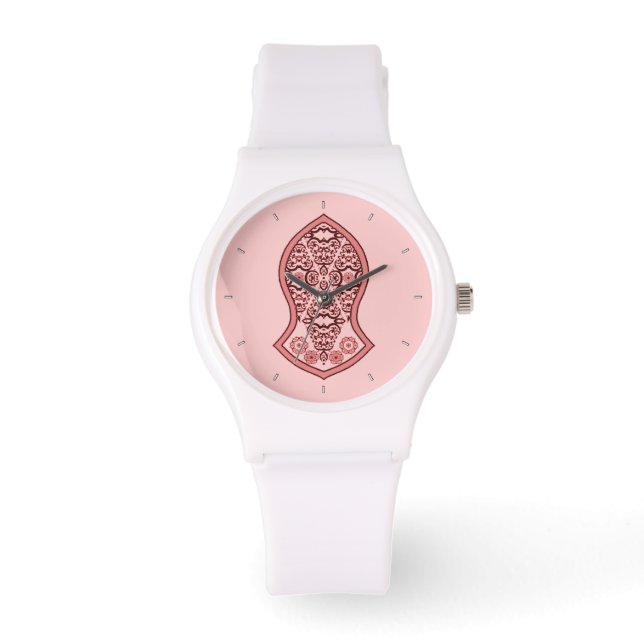 De Sandaal van de profeet (Henna) (rood) Horloge (Voorkant)