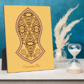 De sandaal van de profeet (Oranje) Fotoplaat (Zijkant)