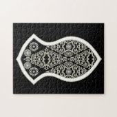 De sandaal van de profeet (wit) legpuzzel (Horizontaal)