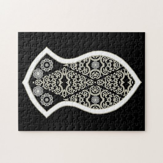 De sandaal van de profeet (wit) legpuzzel (Horizontaal)