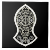 De sandaal van de profeet (wit) tegeltje (Voorkant)