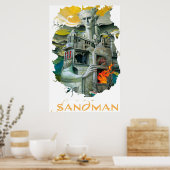 de Sandman house morpheus-droom Poster (Keuken)