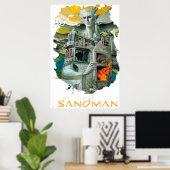 de Sandman house morpheus-droom Poster (Thuiskantoor)