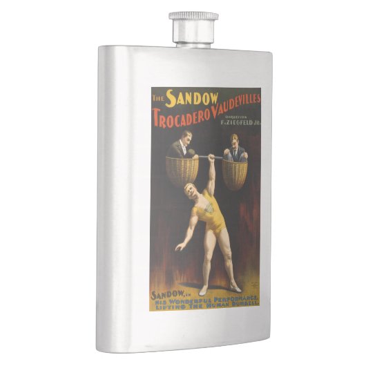 De Sandow Eugen Sandow Vaudeville Gewichtheffer Flacon (Rechts)