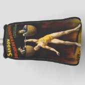 De Sandow Eugen Sandow Vaudeville Gewichtheffer Golfheadcover (Voorkant)