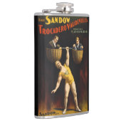 De Sandow Eugen Sandow Vaudeville Gewichtheffer Heupfles (Rechts)