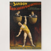 De Sandow Eugen Sandow Vaudeville Gewichtheffer Legpuzzel (Verticaal)