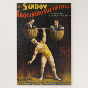 De Sandow Eugen Sandow Vaudeville Gewichtheffer Legpuzzel