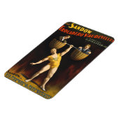 De Sandow Eugen Sandow Vaudeville Gewichtheffer Magneet (Linkerzijde)