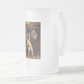 De Sandow Eugen Sandow Vaudeville Gewichtheffer Matglas Bierpul (Voorkant rechts)