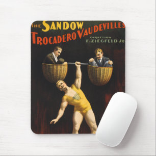 De Sandow Eugen Sandow Vaudeville Gewichtheffer Muismat