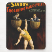 De Sandow Eugen Sandow Vaudeville Gewichtheffer Muismat (Voorkant)
