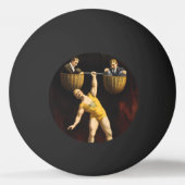 De Sandow Eugen Sandow Vaudeville Gewichtheffer Pingpongbal (Voorkant)