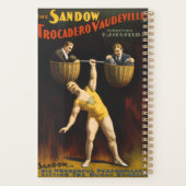 De Sandow Eugen Sandow Vaudeville Gewichtheffer Planner (Achterkant)