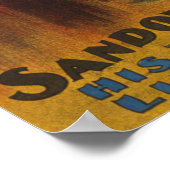 De Sandow Eugen Sandow Vaudeville Gewichtheffer Poster (Hoek)