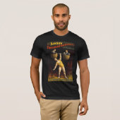 De Sandow Eugen Sandow Vaudeville Gewichtheffer T-shirt (Voorkant volledig)