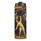De Sandow Eugen Sandow Vaudeville Gewichtheffer Thermosbeker (Voorkant)