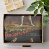 De Sandow Eugen Sandow Vaudeville Gewichtheffer Tissuepapier (Geschenk)