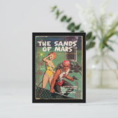DE SANDS VAN MARS_Pulp Art Briefkaart (Staand voorkant)