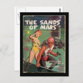 DE SANDS VAN MARS_Pulp Art Briefkaart (Voorkant / Achterkant)