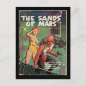 DE SANDS VAN MARS_Pulp Art Briefkaart (Voorkant)