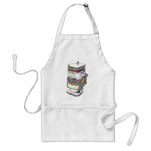 De Sandwich Apron Standaard Schort