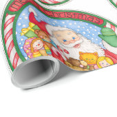 De Santa Claus pakpapier van Chris Davenport (Rol Hoek)