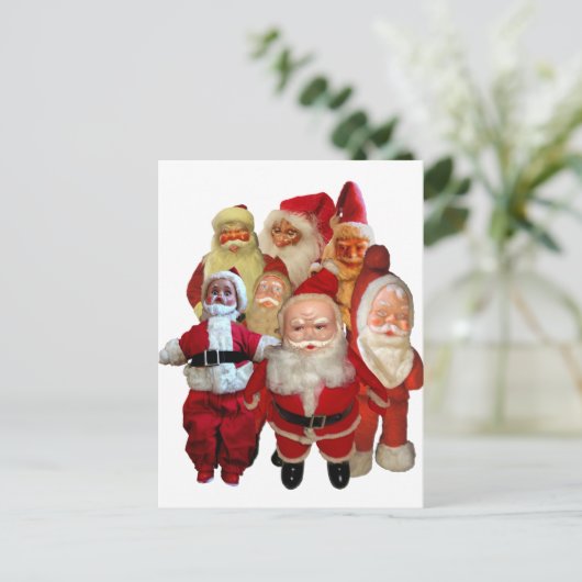 De Santa Gang Feestdagenkaart (Staand voorkant)