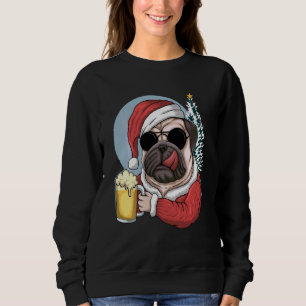 De Santa Hat Pug is mijn spionagedier Trui