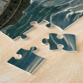 De Santa Maria nadert de kust van de Nieuwe W Legpuzzel (Zijkant)