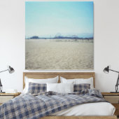 De Santa Monica Pier Canvas Afdruk (Insitu (Slaapkamer))