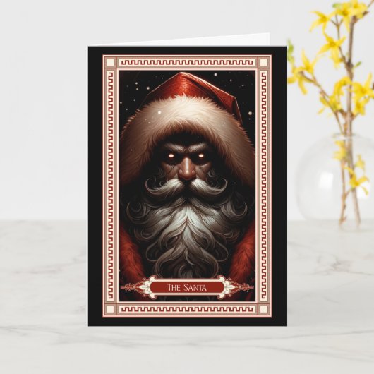 De Santa Tarot Kaart (Gele Bloem)