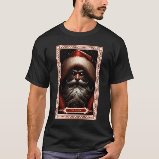 De Santa Tarot Kaart T-shirt (Voorkant)