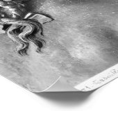 De Saone van de Parterre Poster (Hoek)